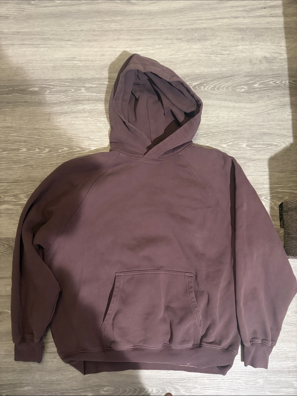 Aritzia Women's Hoodie in Deep Plum